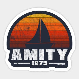 Amity 1975 - Amity Island 1975 Sticker